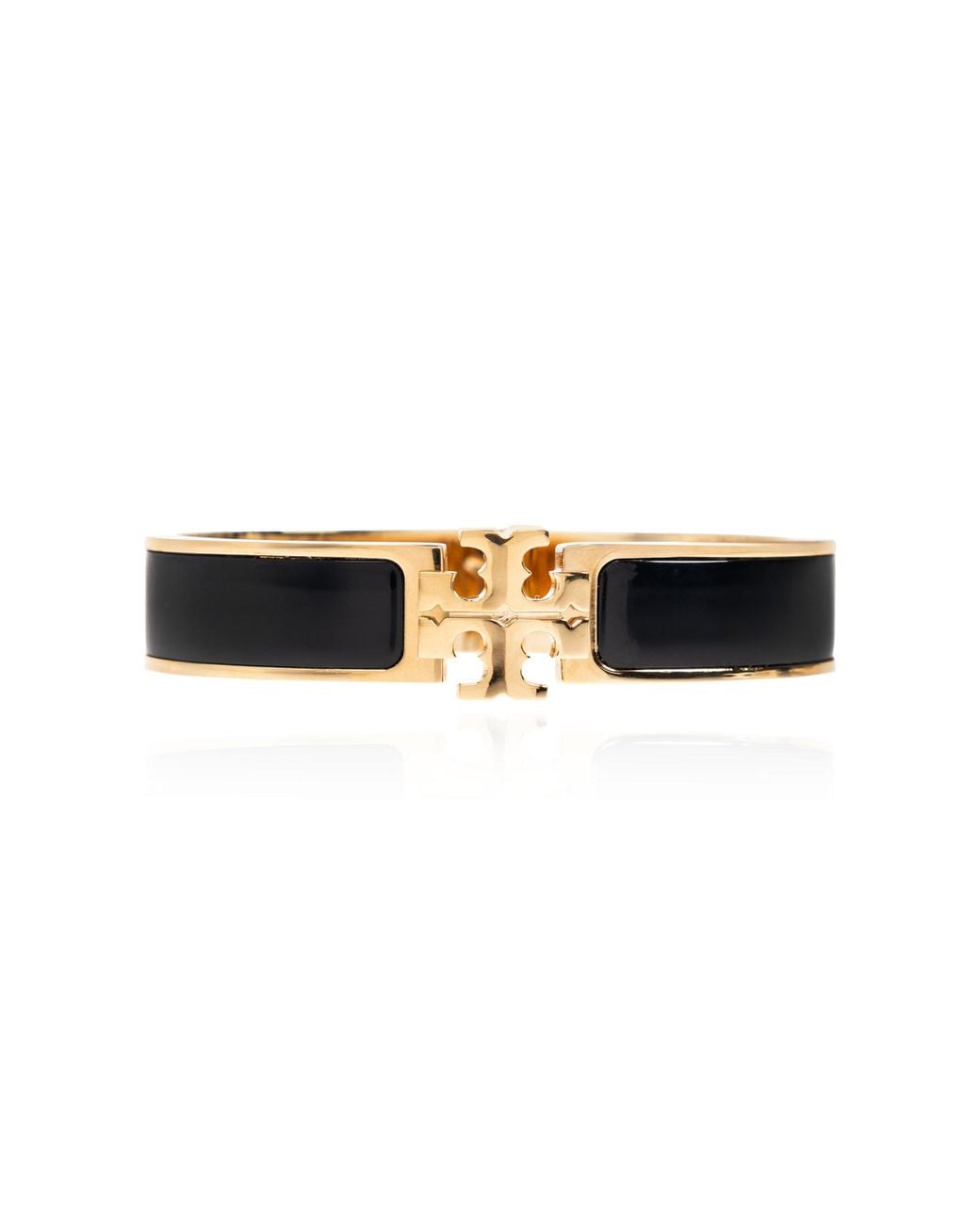 Tory Burch Black Bracelet With Logo