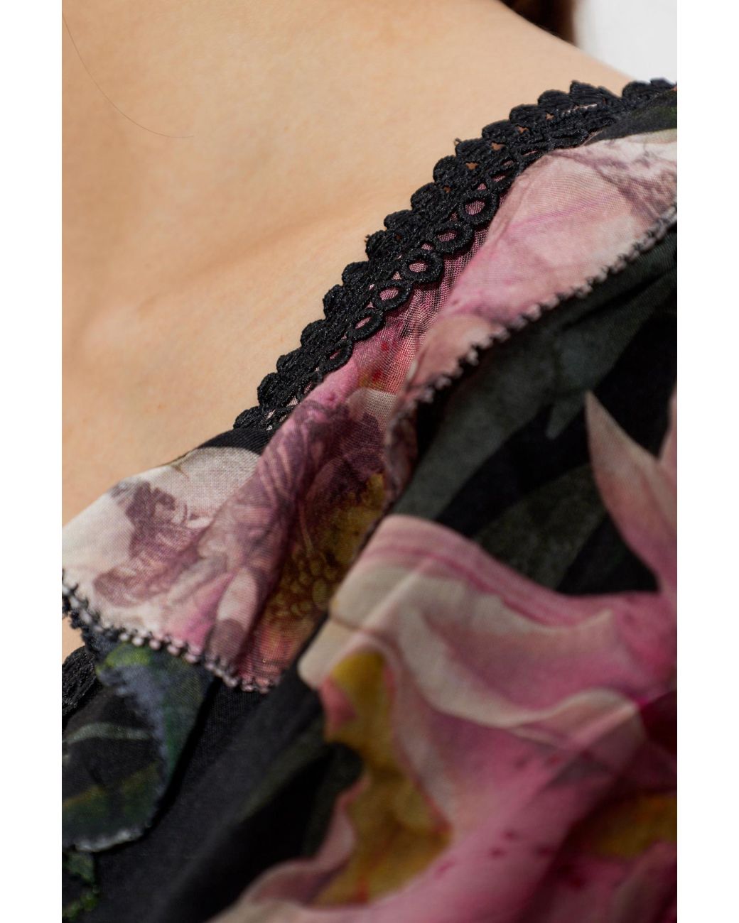 AllSaints Black Top 'Canto'