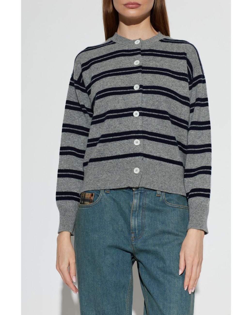 &Daughter Gray 'Ada' Wool Cardigan