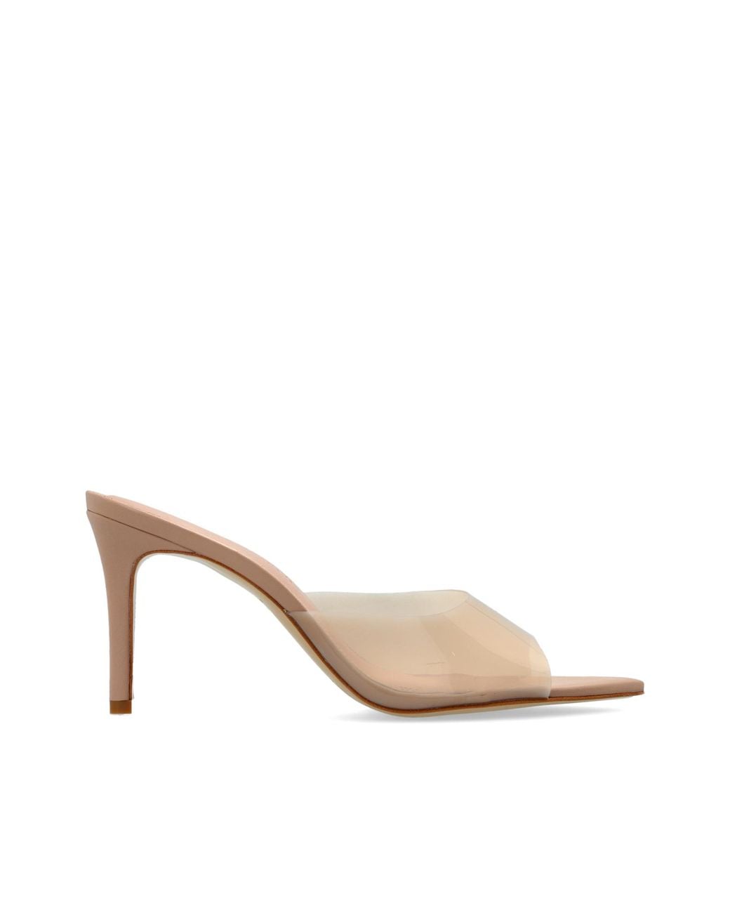 Black Suede Studio White 'Belle' Heeled Mules