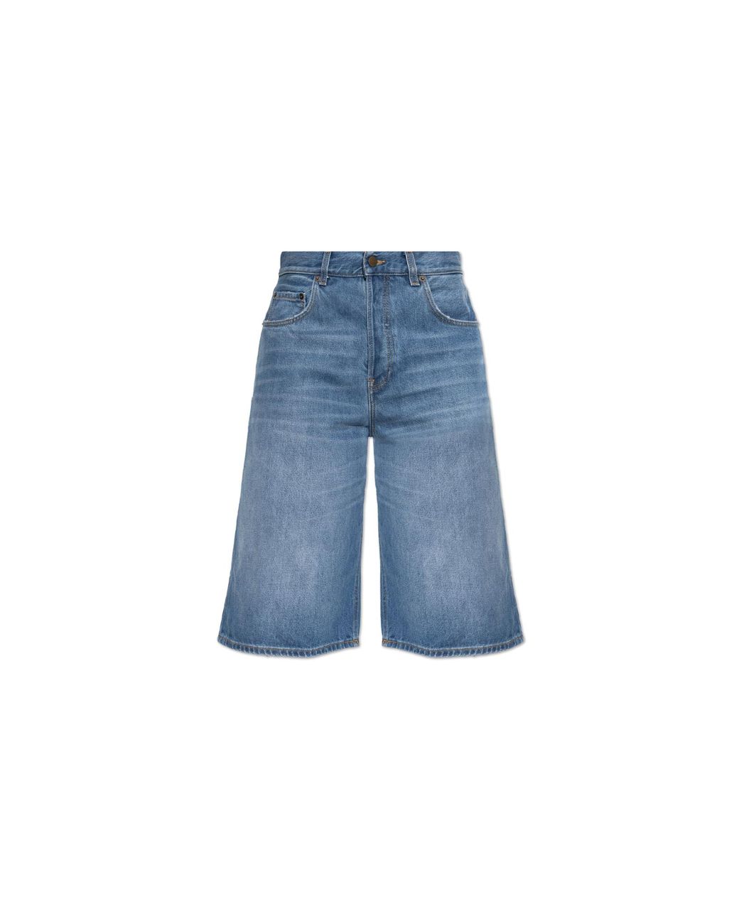 Haikure Blue "New Becky" Denim Shorts