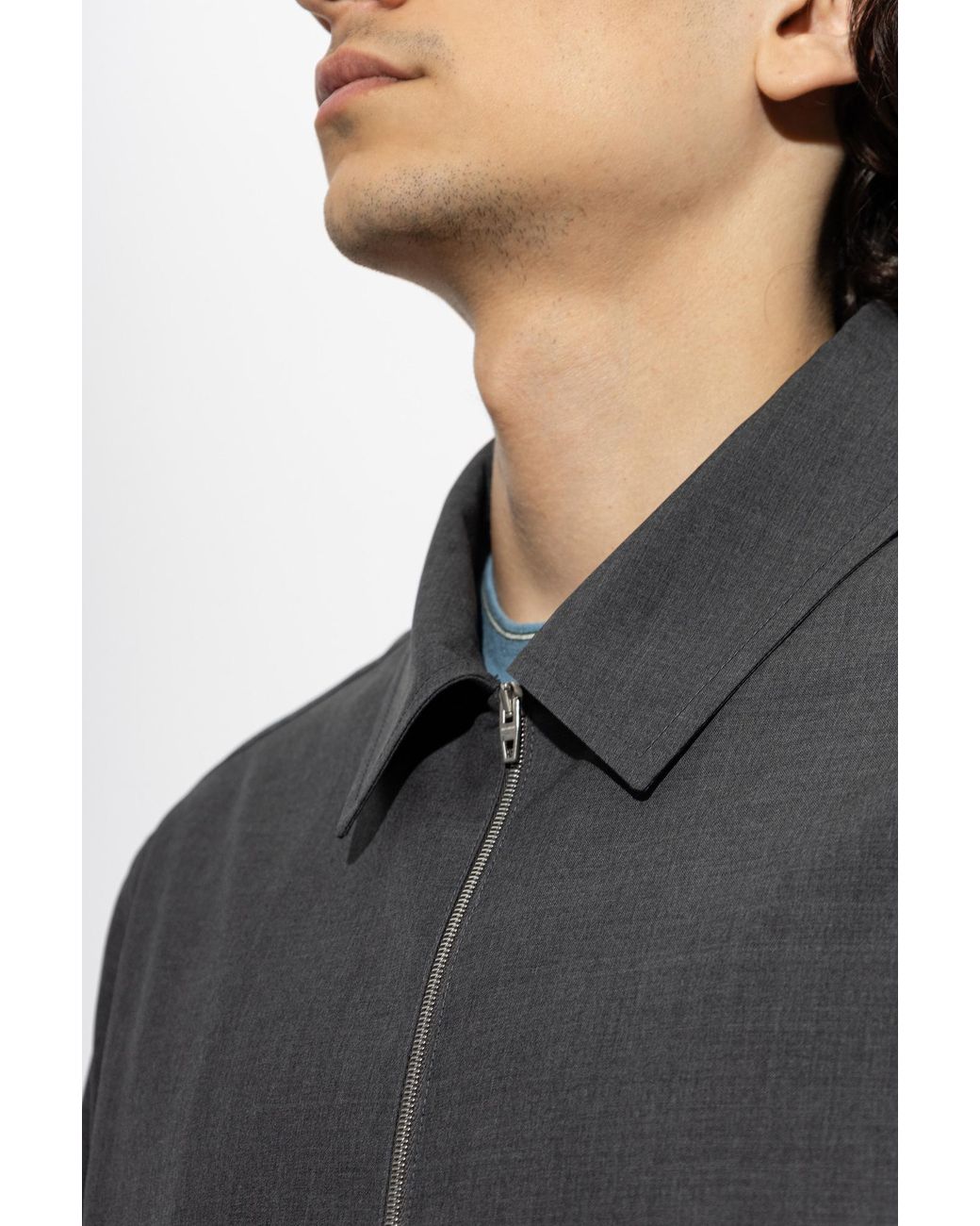 Jil Sander Black Wool Jacket for men