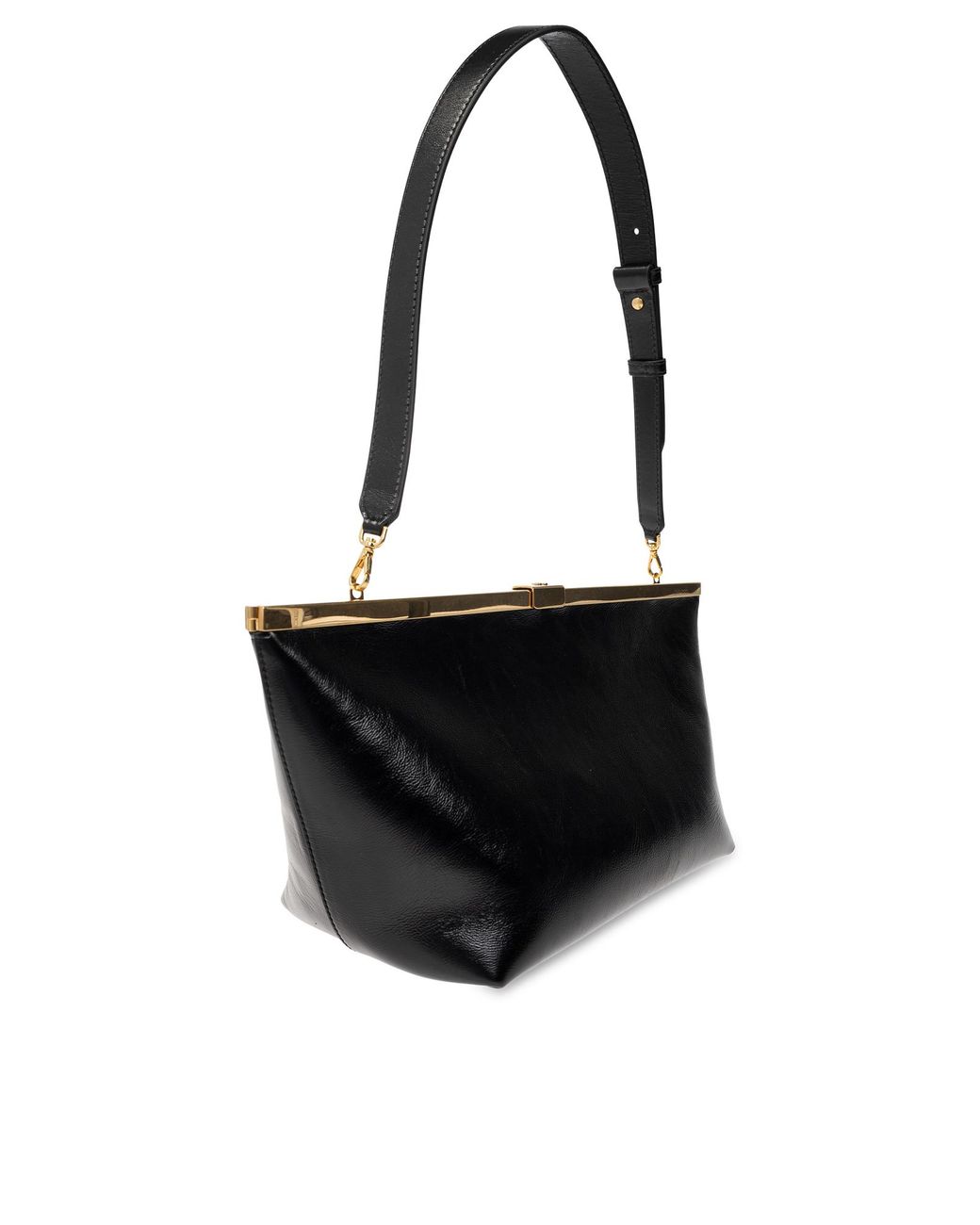 Jimmy Choo Black 'Ganache' Shoulder Bag