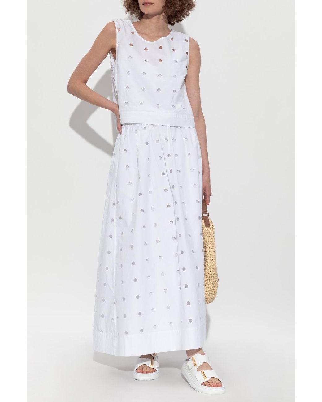 Posse White Lace Skirt "Peggy"