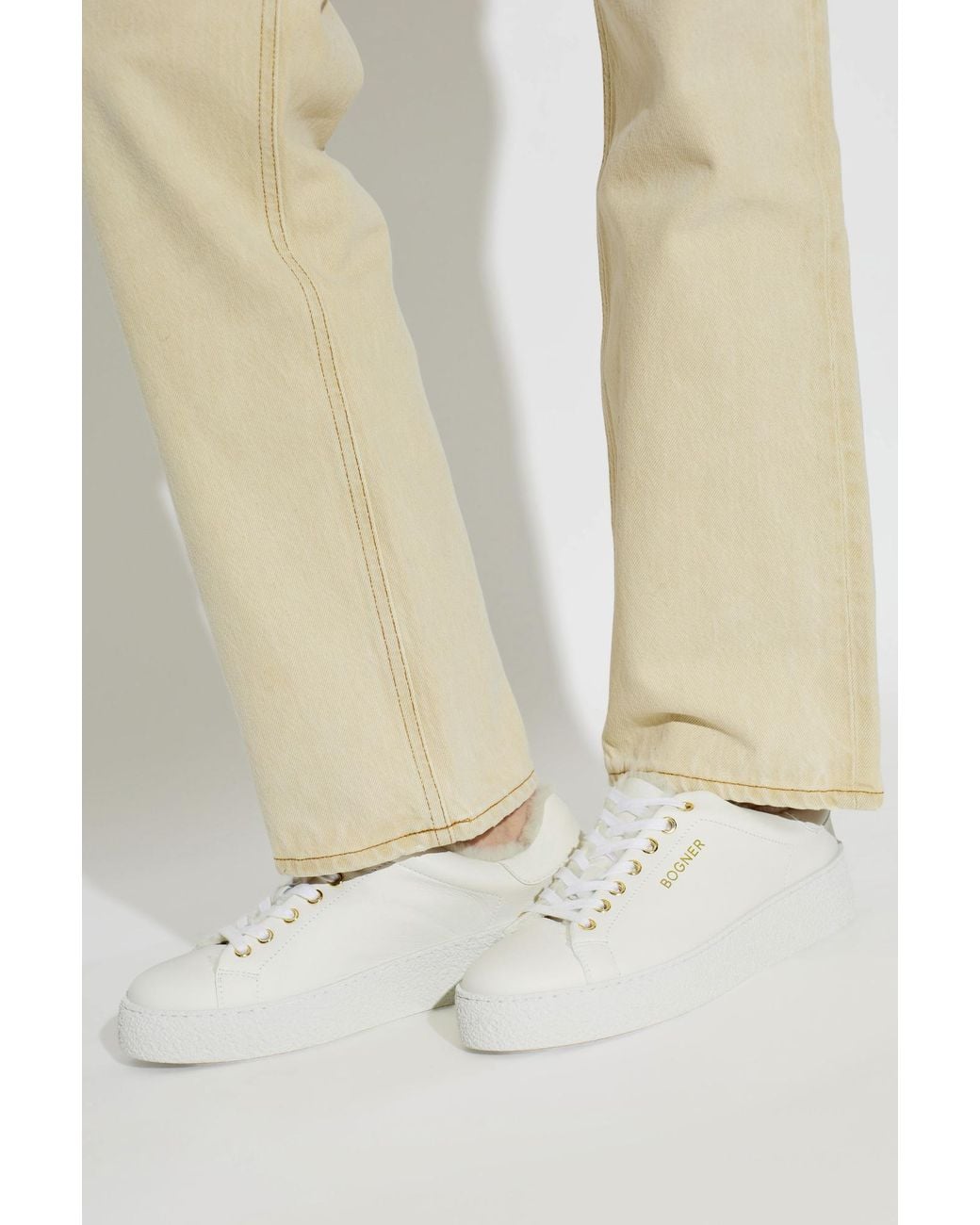 Bogner White Insulated Boots 'Lucerne'