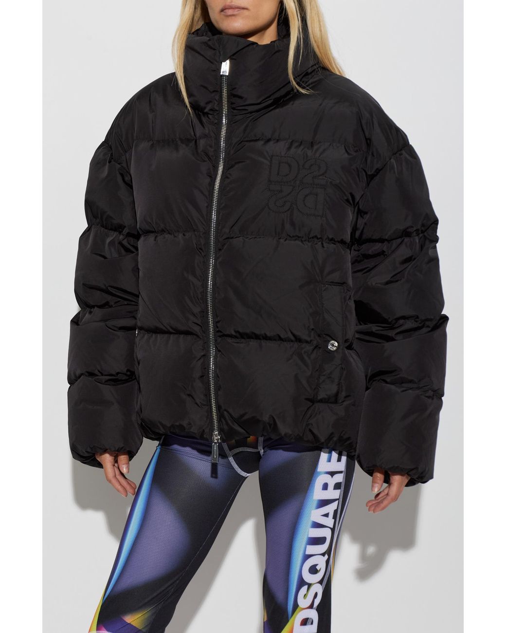 DSquared² Black Puffer Jacket