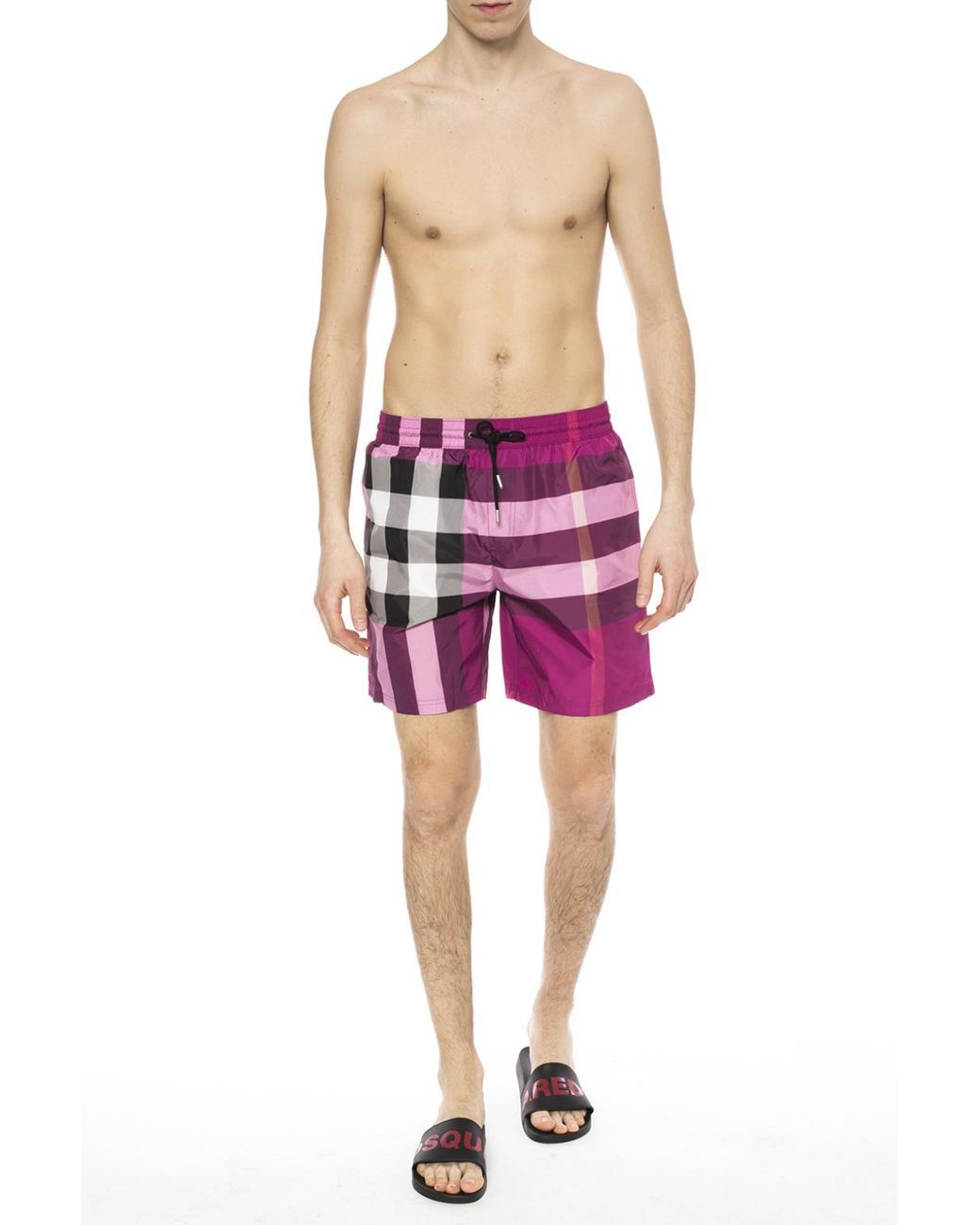 Burberry shorts mens pink outlet