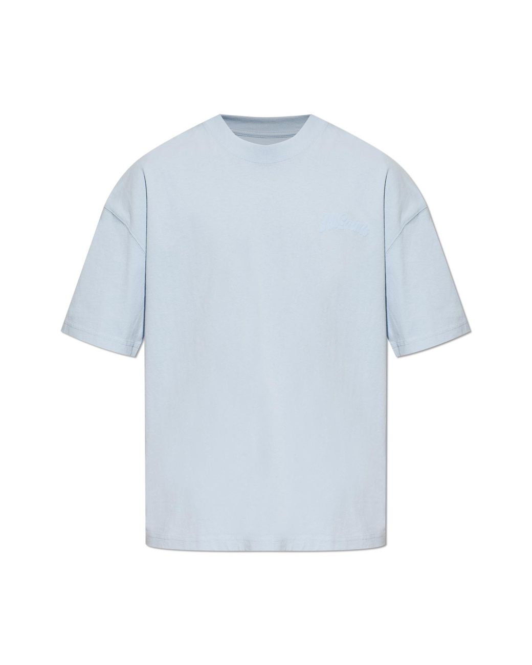 AllSaints Blue T-Shirt "Odyssey" for men