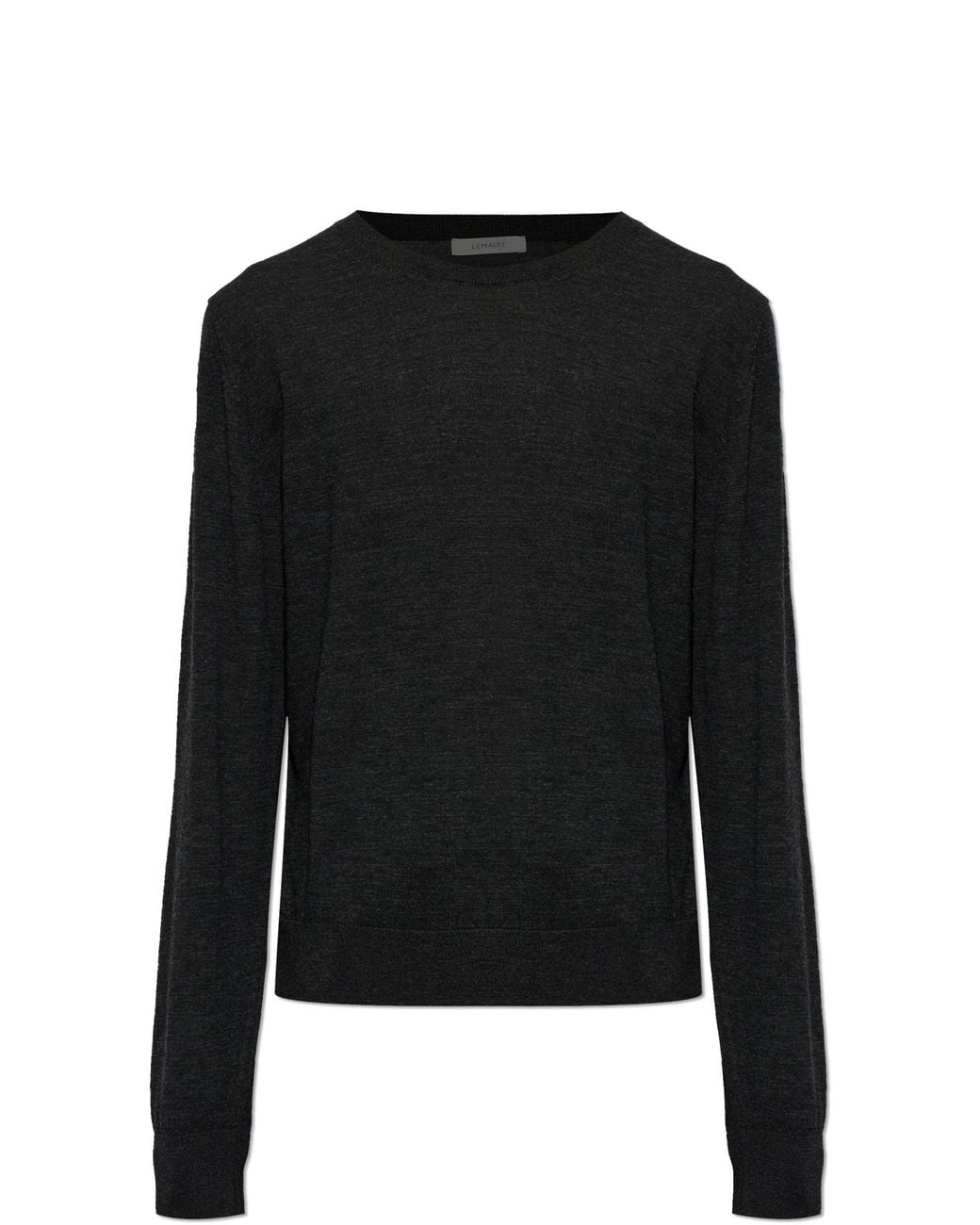 Lemaire Black Wool Sweater for men