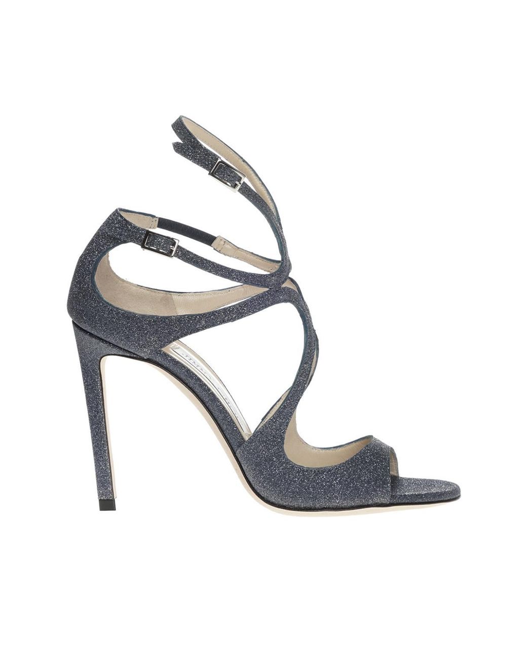 navy blue stiletto sandals