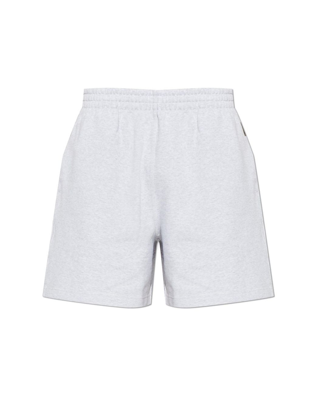 Represent White "Initial" Shorts for men