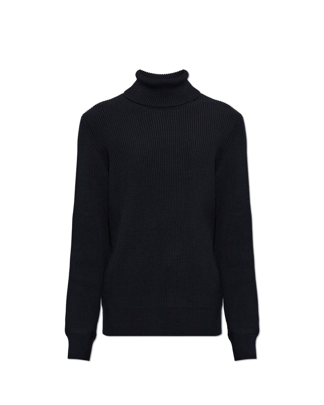 Stone Island Blue Wool Turtleneck for men