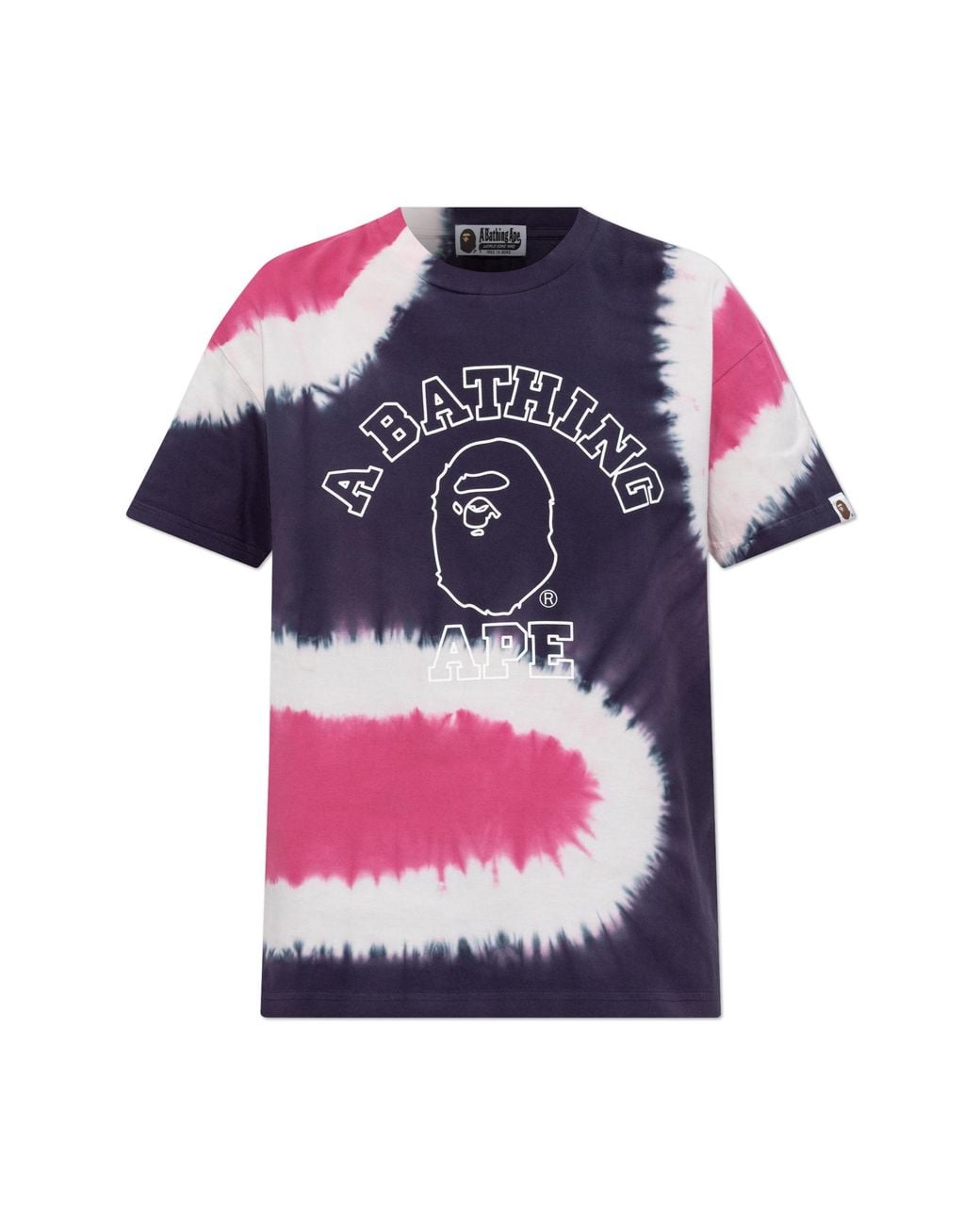 A Bathing Ape Pink T-Shirt With Logo