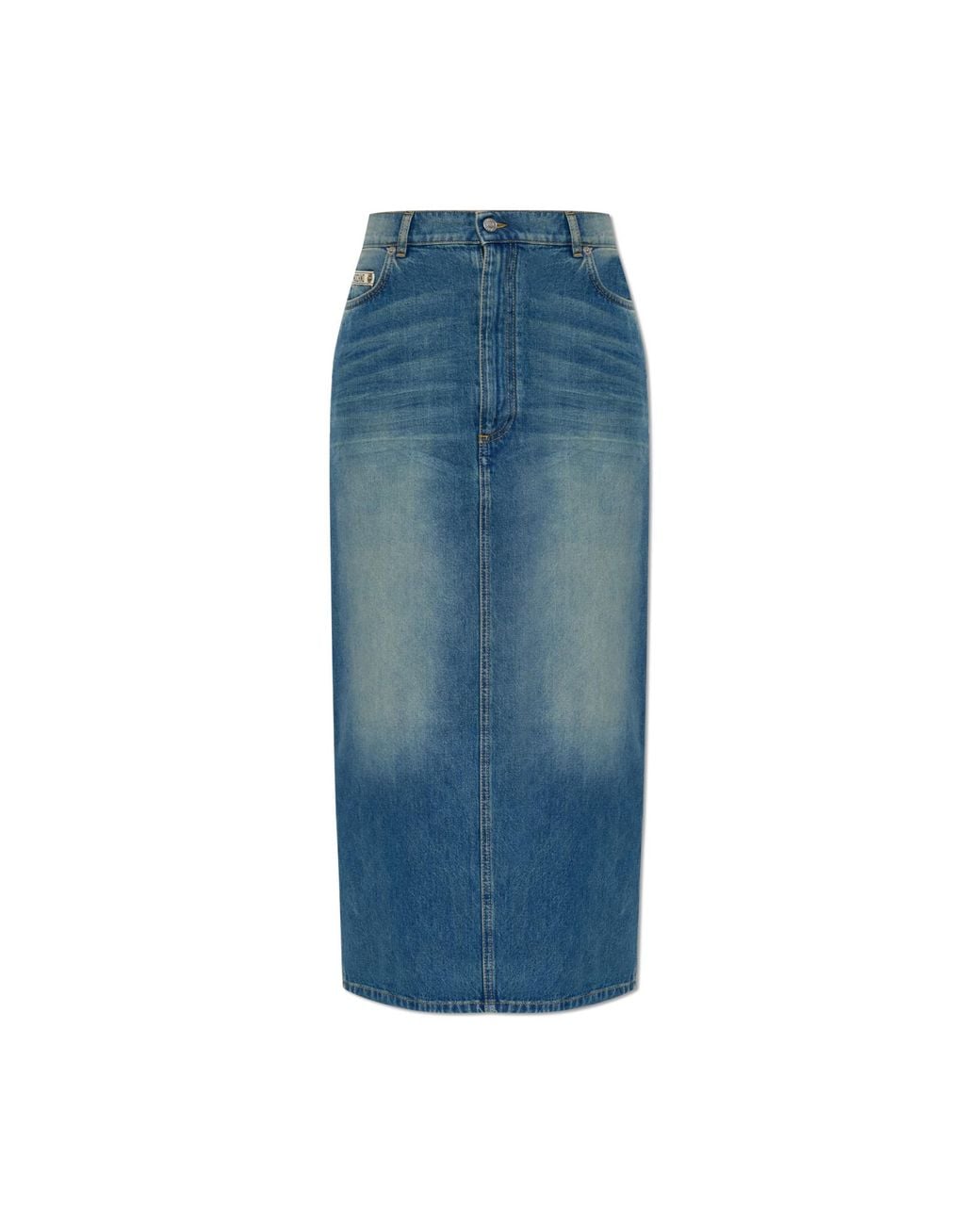 Moschino Blue Denim Skirt