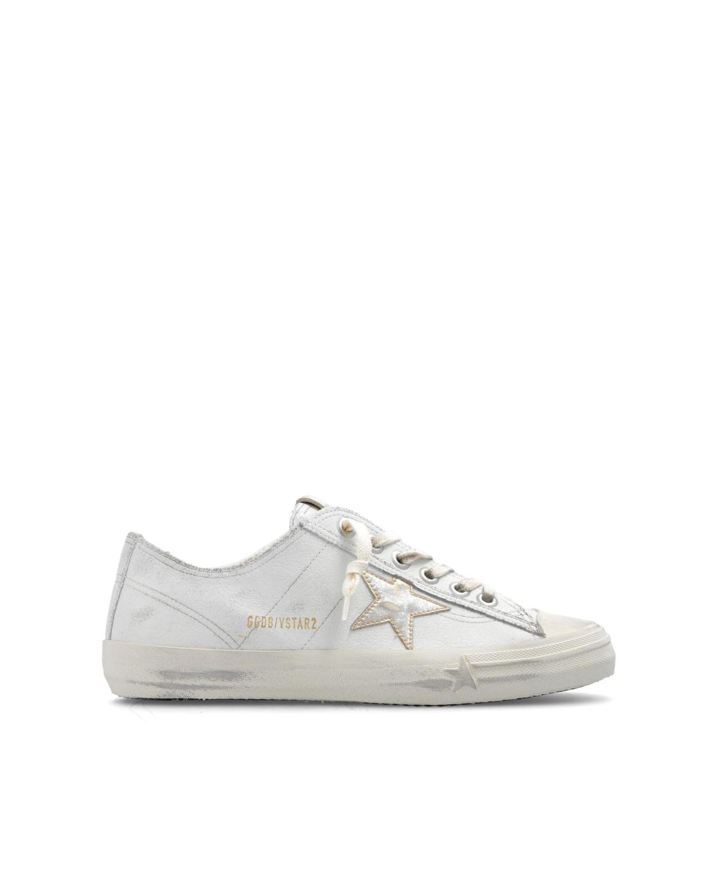 Golden Goose Deluxe Brand White V-Star 2 Sneakers