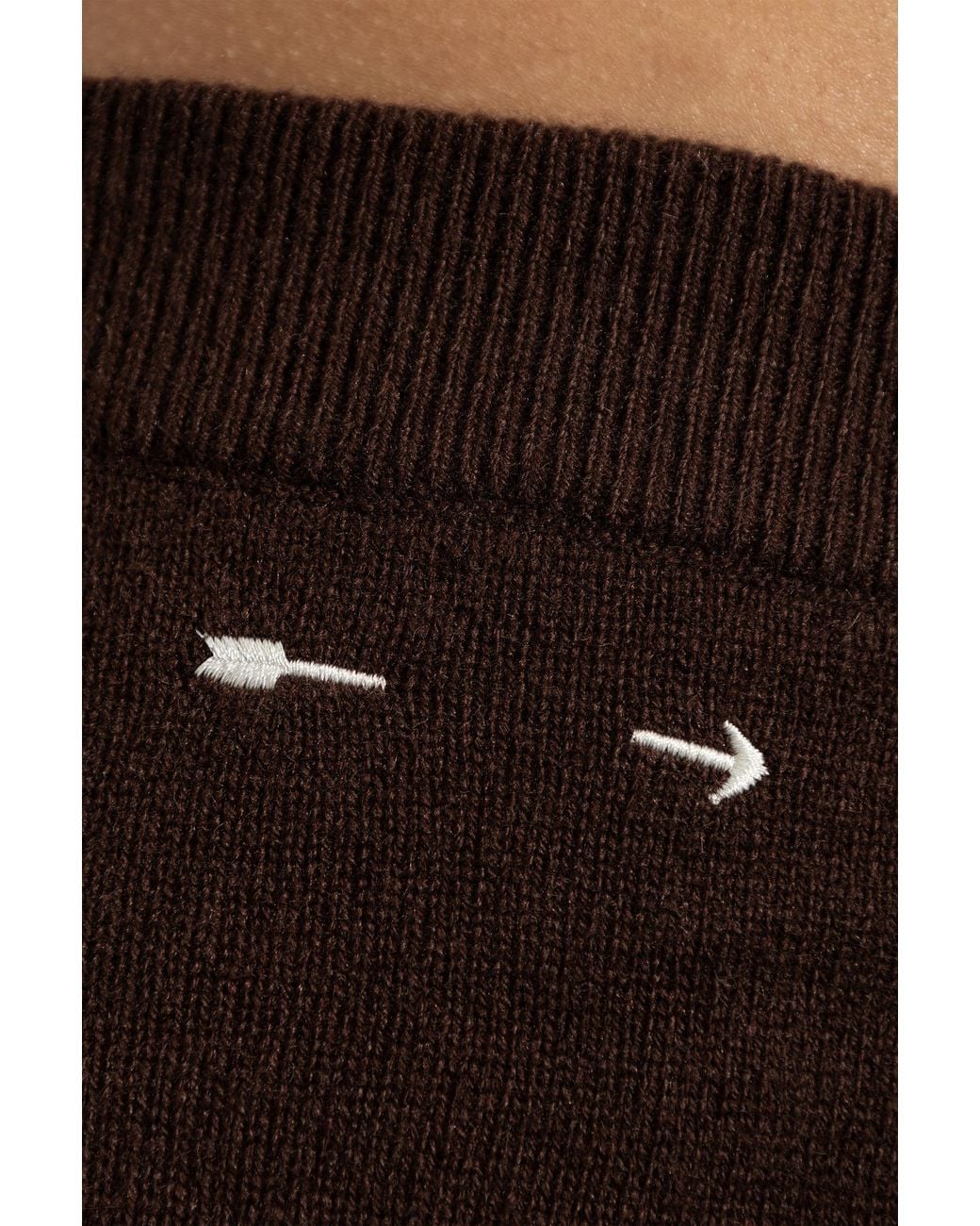 The Upside Brown 'Coco Amelie' Cashmere Trousers