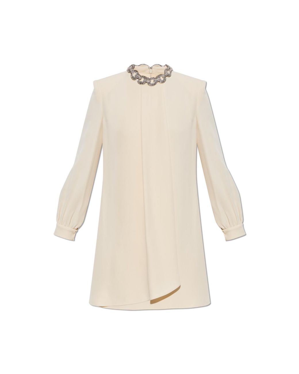 Valentino Garavani White Silk Dress