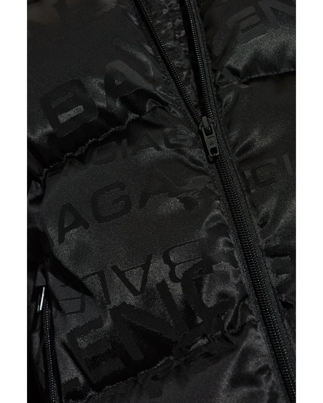 Balenciaga Black Down Jacket