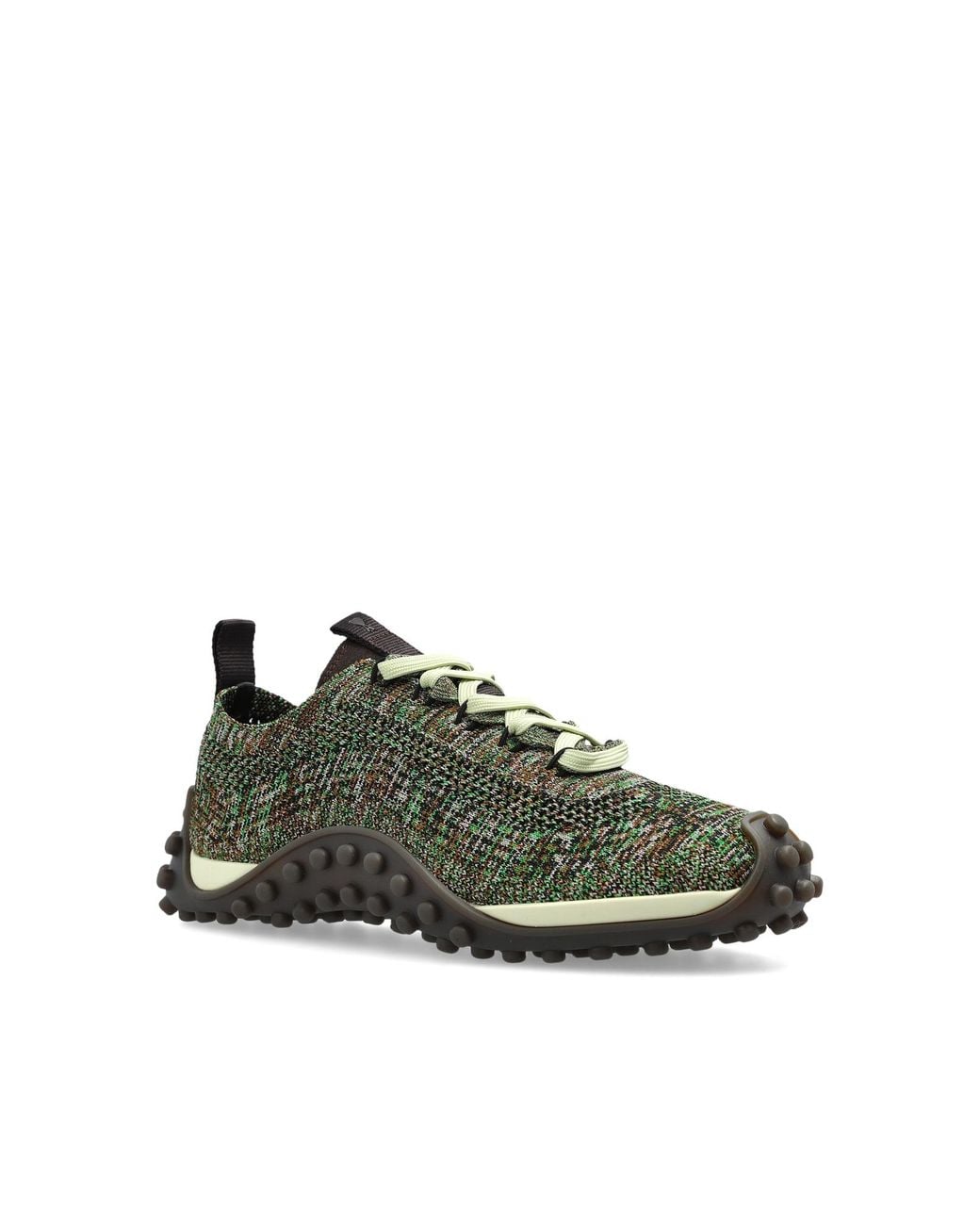 AMI Brown Logo Sneakers