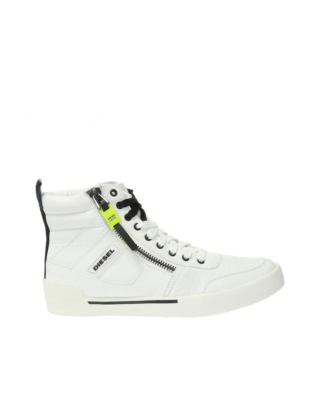 Diesel white high tops Clearance