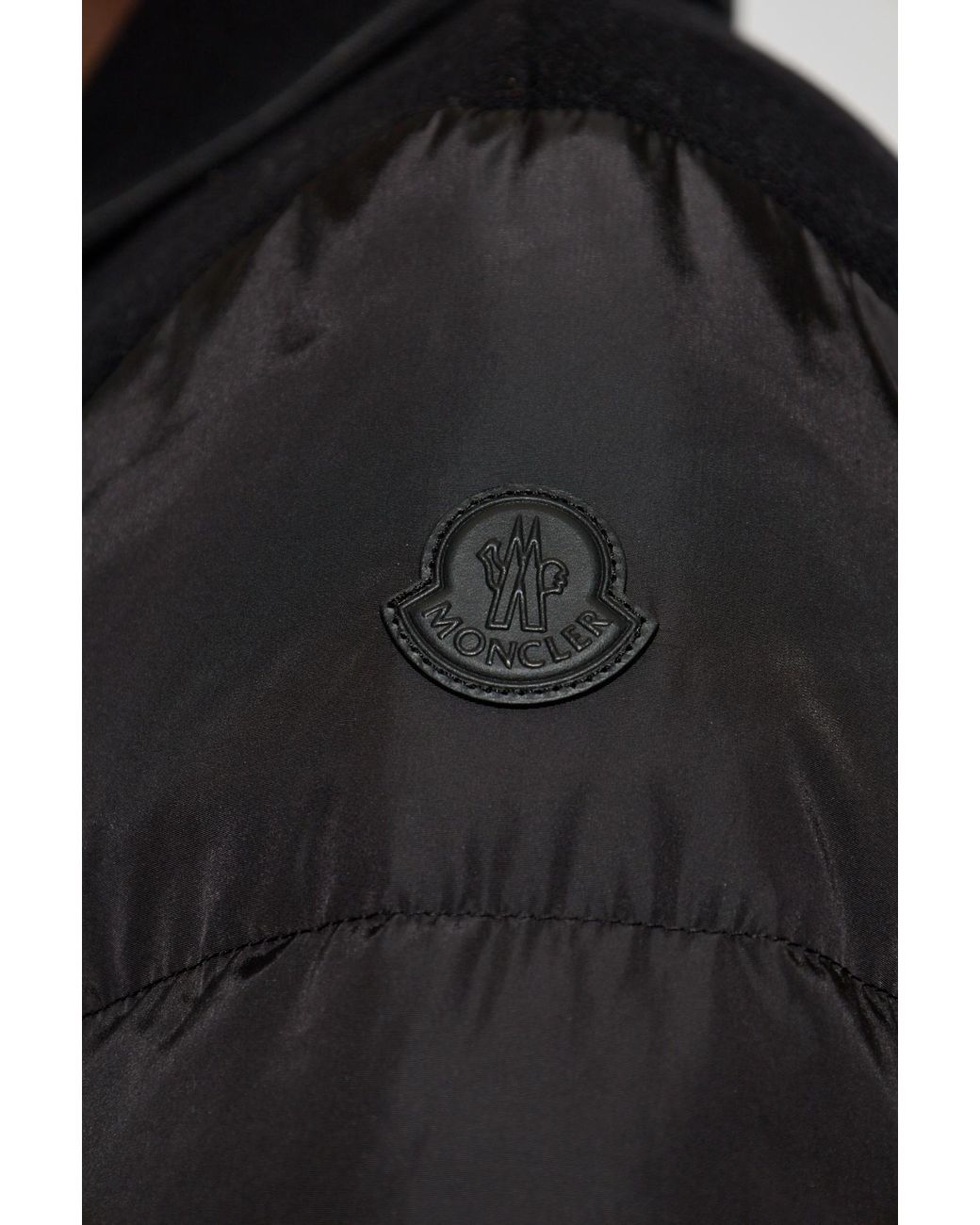 Moncler Black Short Coat "Chaillo"