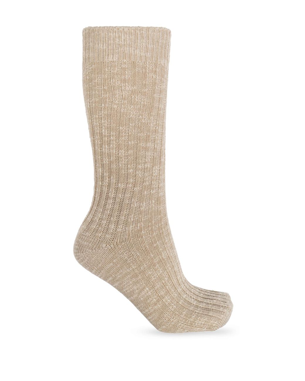 Birkenstock White Cotton Socks