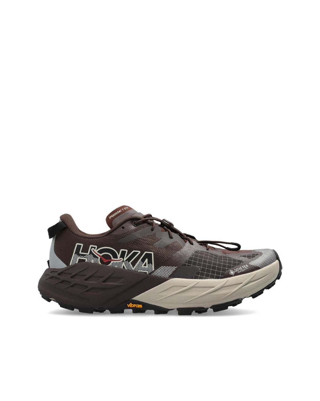 Hoka One One Brown 'Speedgoat 7 Gtx' Sports Shoes for men