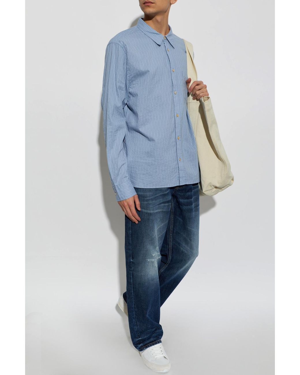AllSaints Blue 'Liam' Sneakers for men