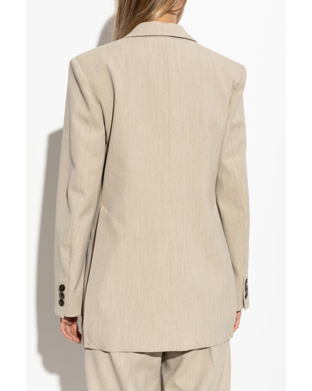 By Malene Birger Natural Blazer Ophie, Mujer