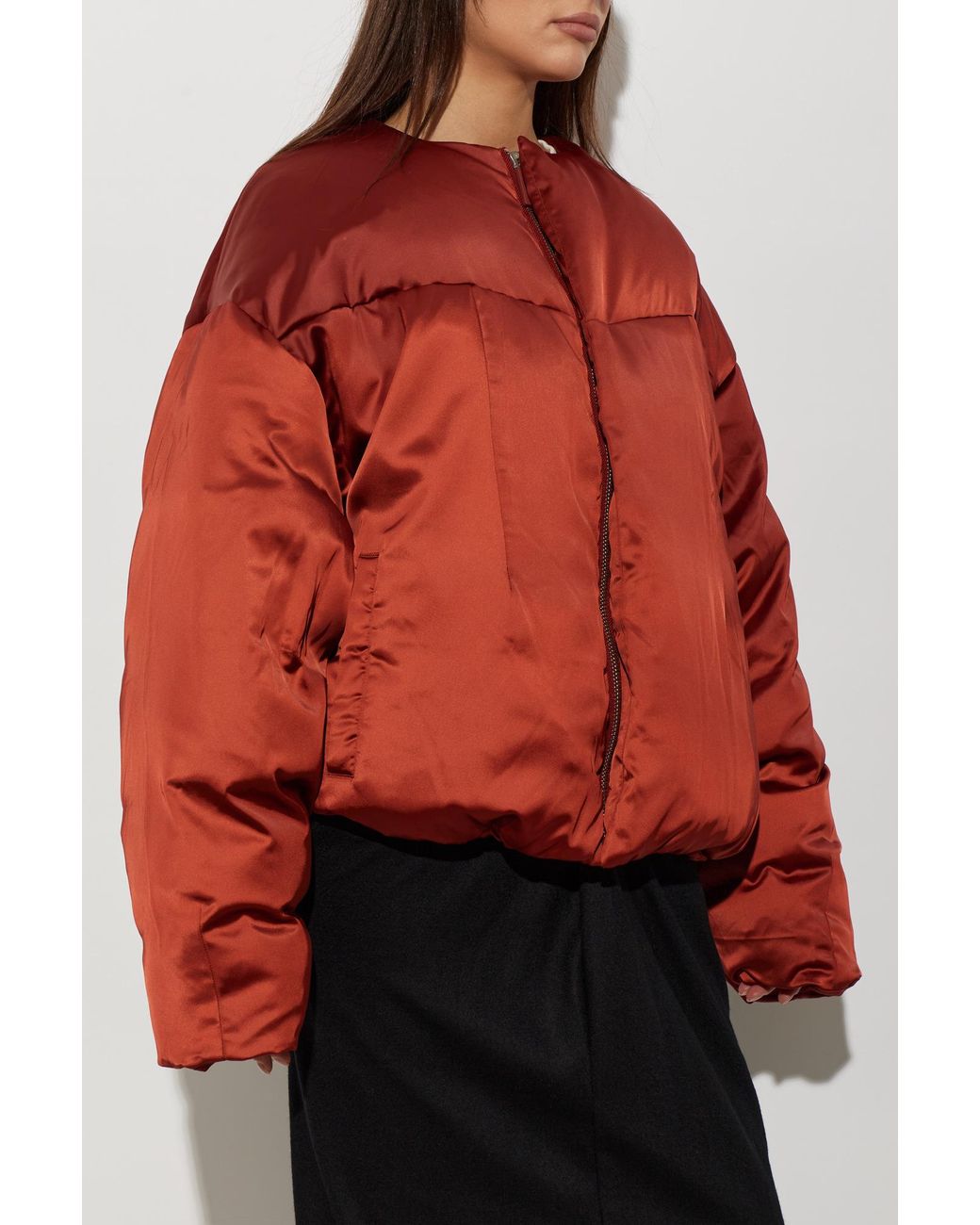 Entire studios Red Down Jacket