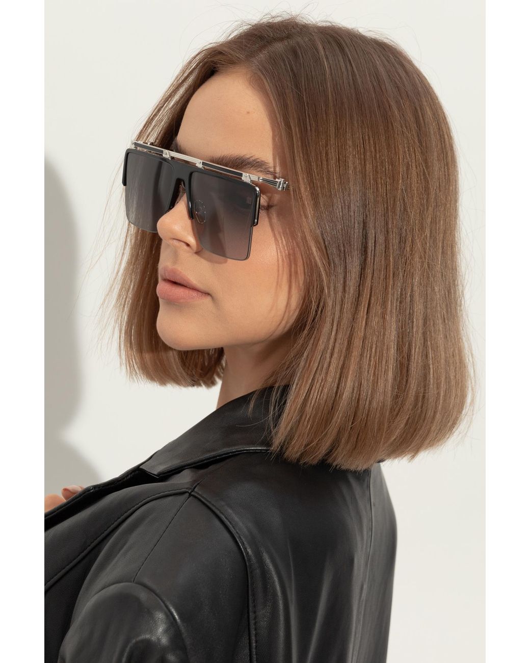 Balmain Gray Sunglasses