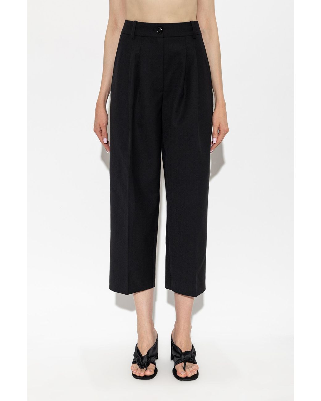 Anine Bing Black 'Brice' Trousers