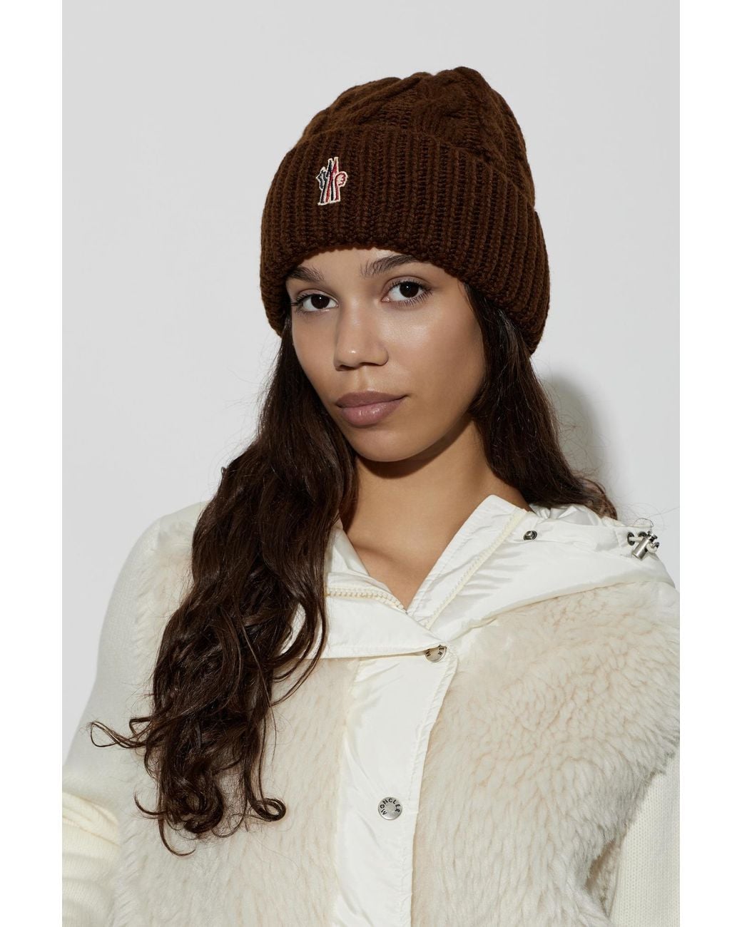 Moncler Black Apres-Ski Beanie Hat
