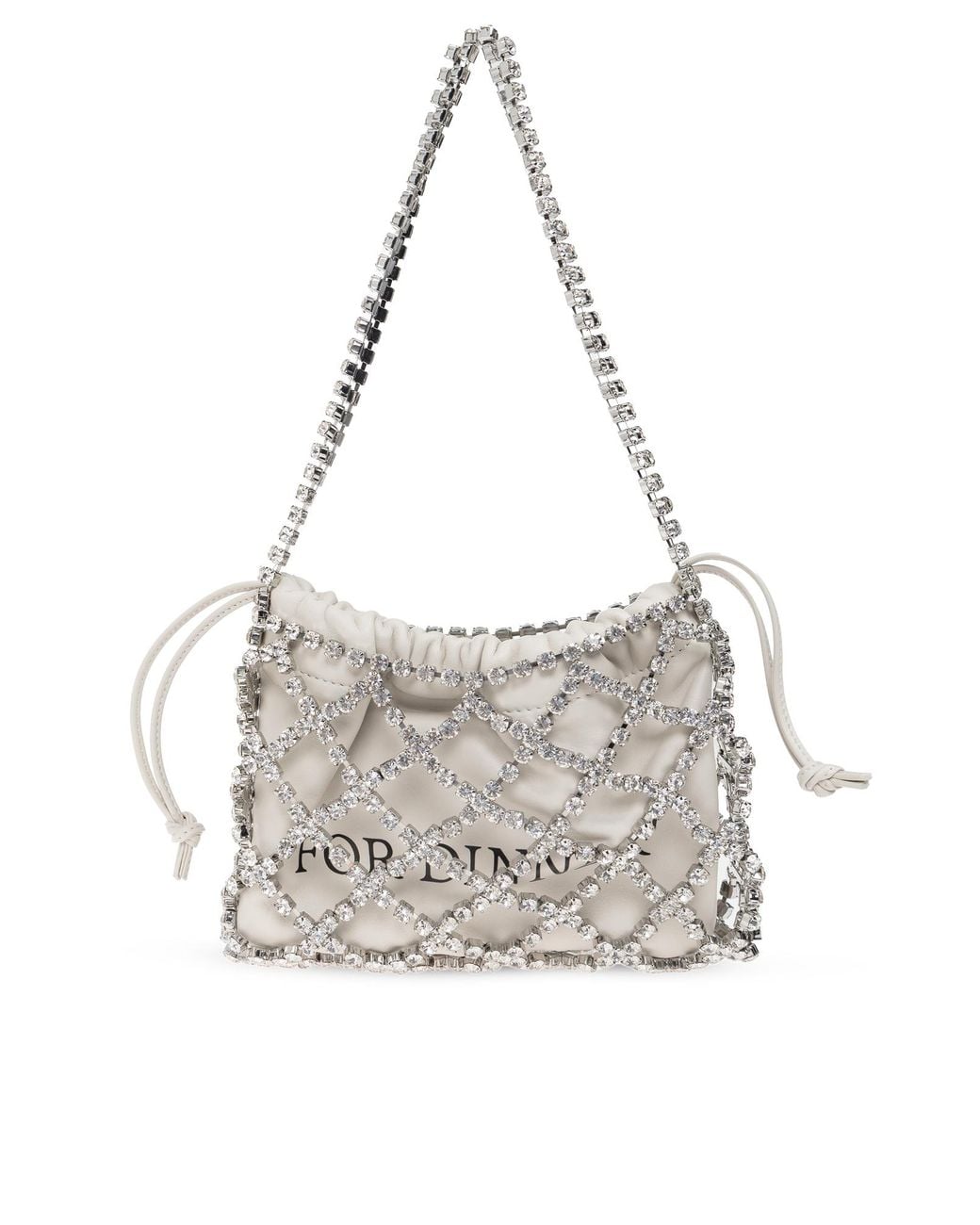 Off-White c/o Virgil Abloh White Bucket Bag 'For Dinner'