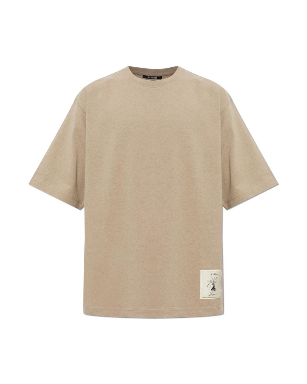 Jacquemus Natural Cotton T-Shirt 'Torneo' for men