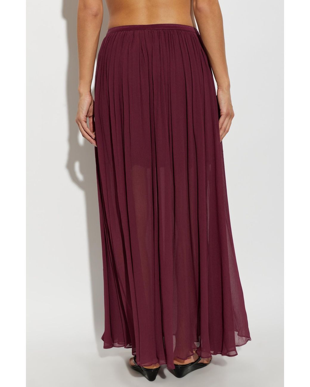 Anine Bing Purple Skirt 'Clementine'