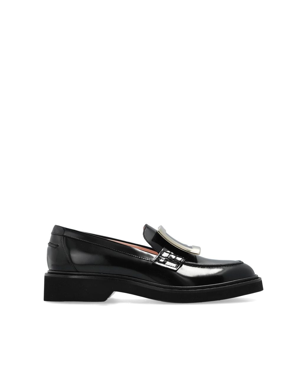 Roger Vivier Black Shoes 'Viv'Rangers' Type 'Loafers'