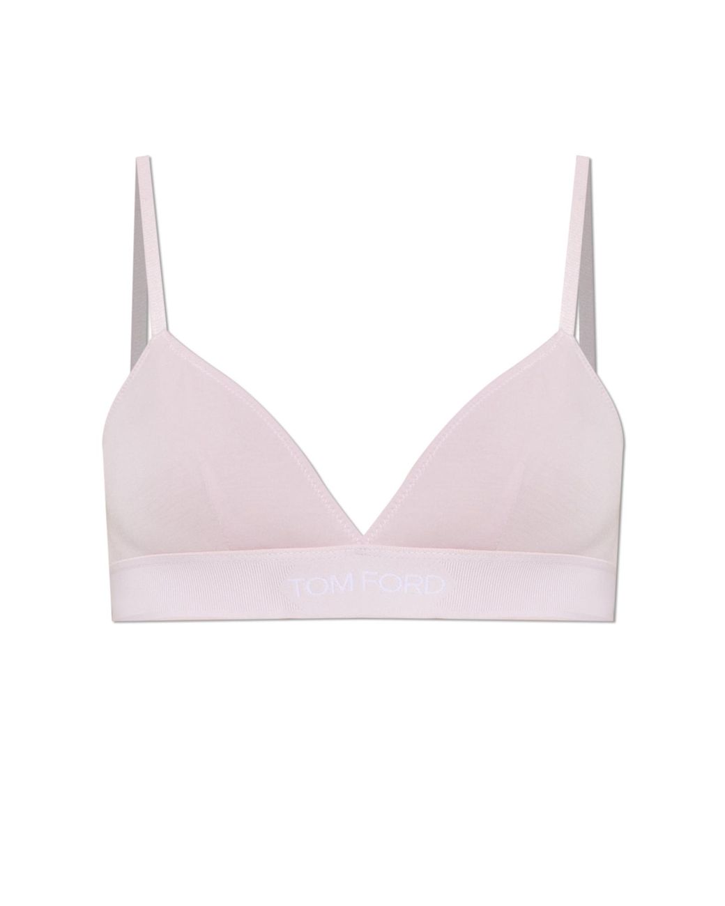 Tom Ford Pink Bra With Logo
