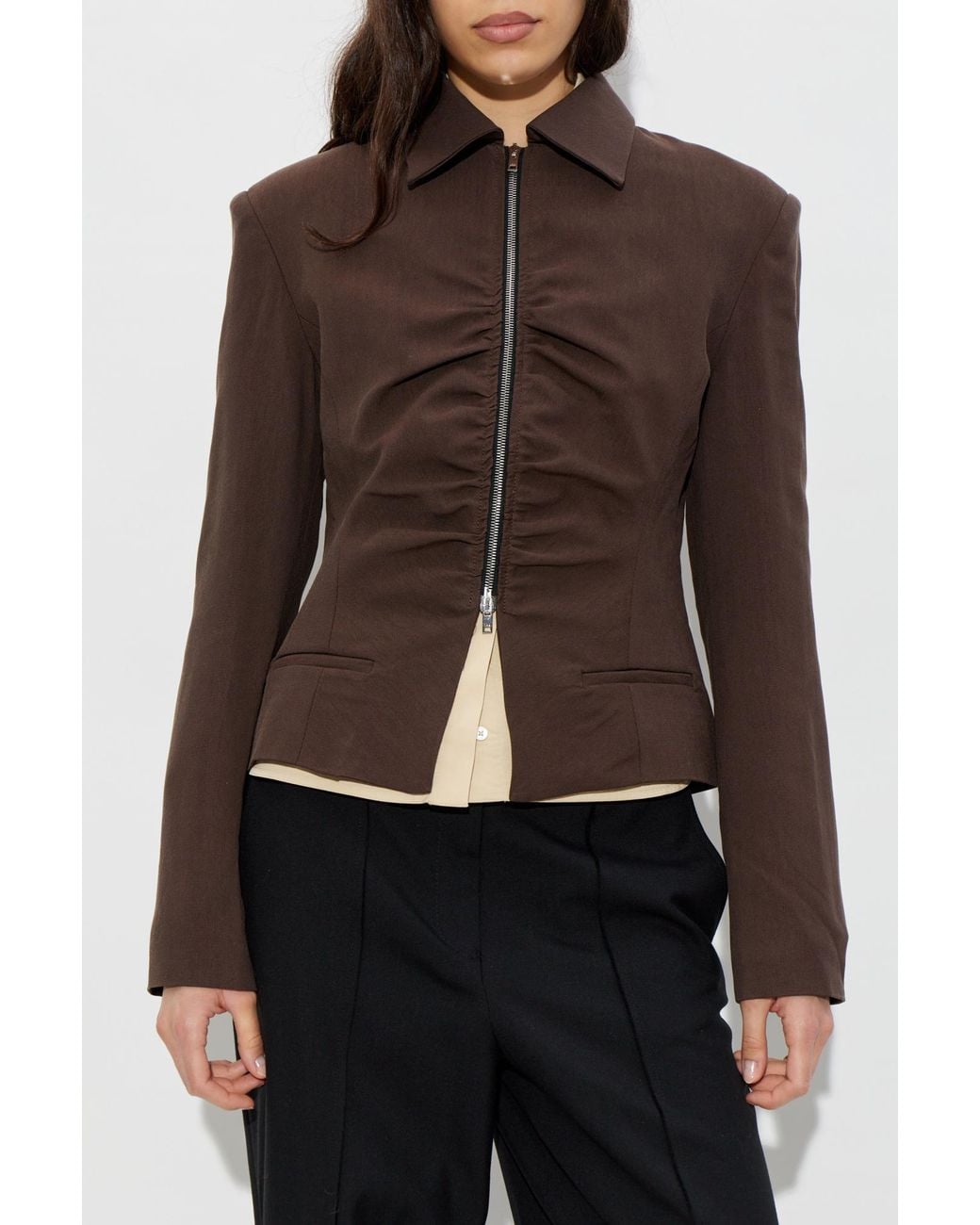 IRO Brown Jacket 'Helvina'