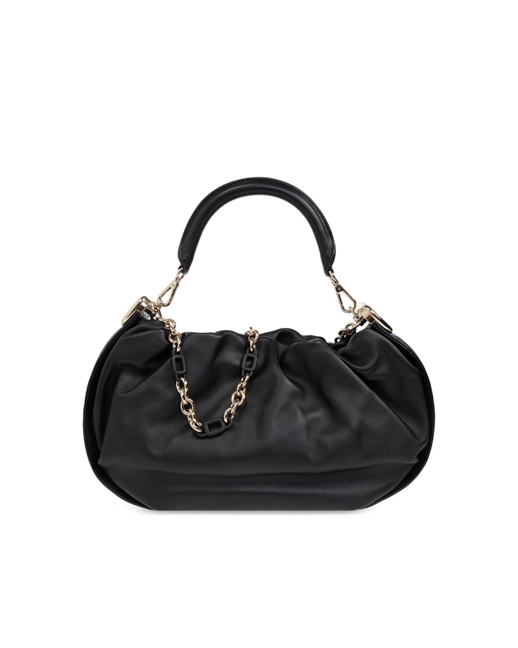 Roger Vivier Black Handbag 'Viv' Choc Royal Medium'