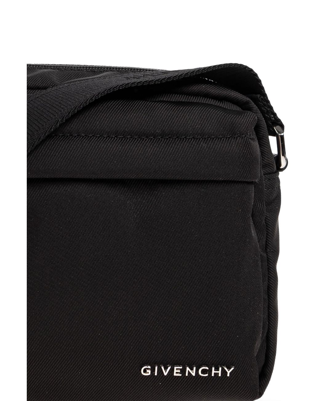 Givenchy Black Shoulder Bag With Logo for men