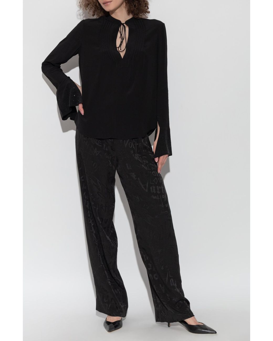Zadig & Voltaire Black Top 'Taika'