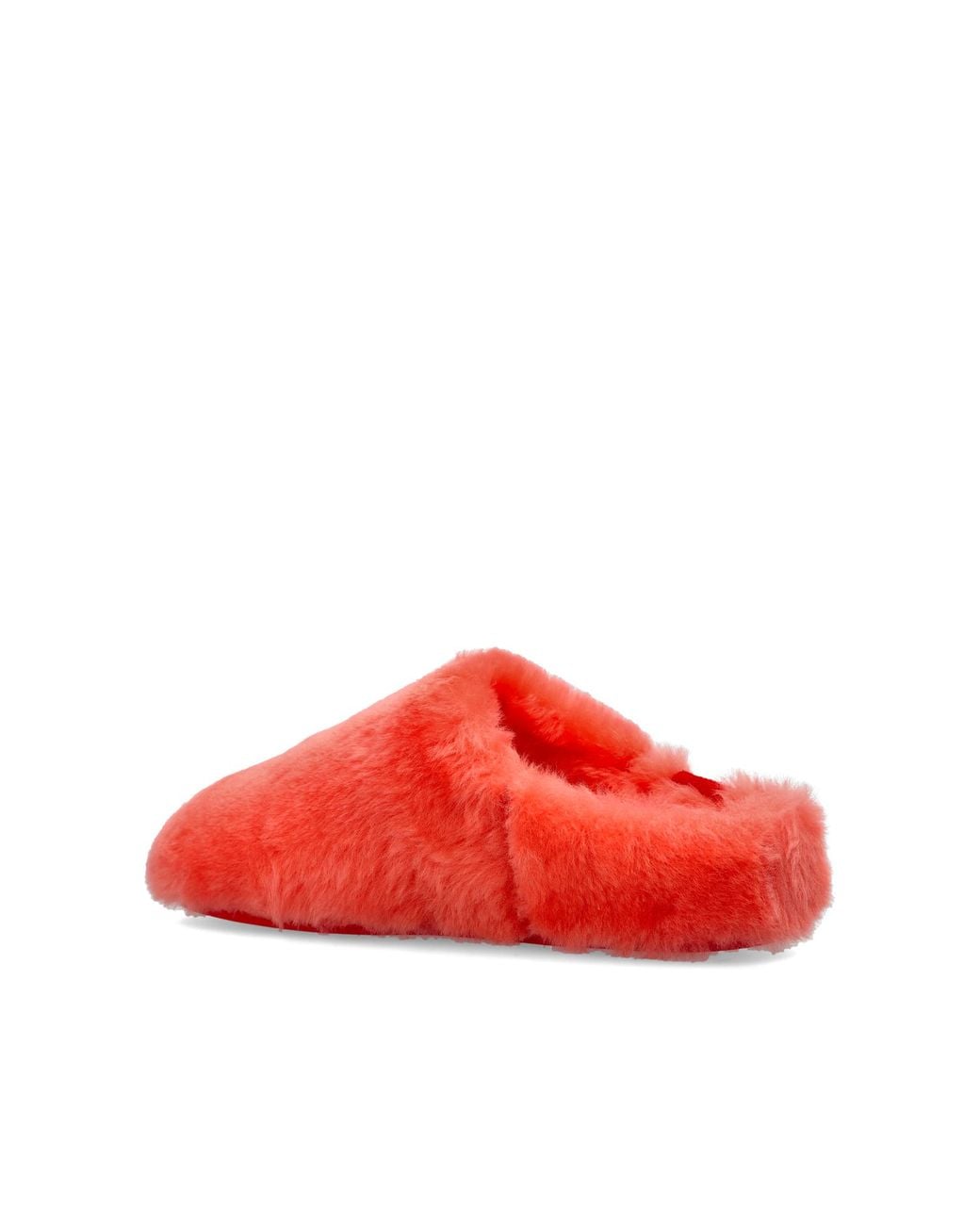 Ugg Gray 'Elea Fluffed' Slippers