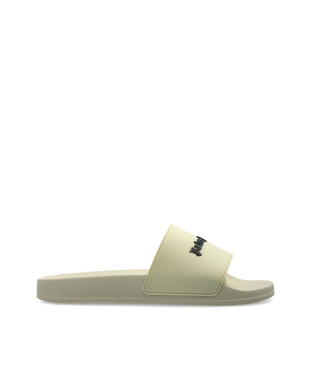 Palm Angels Natural Logo Slides for men