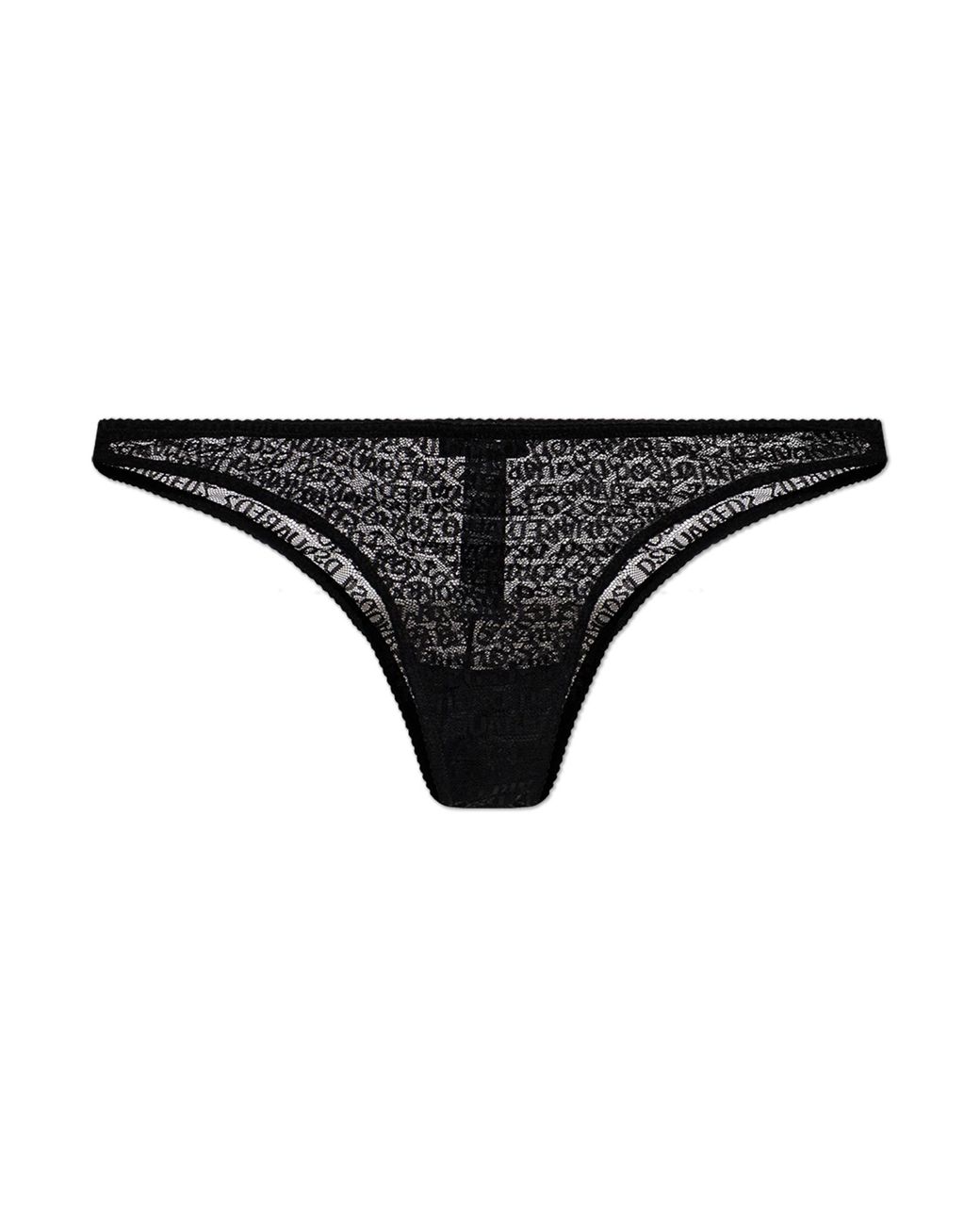 DSquared² Black Lace Briefs