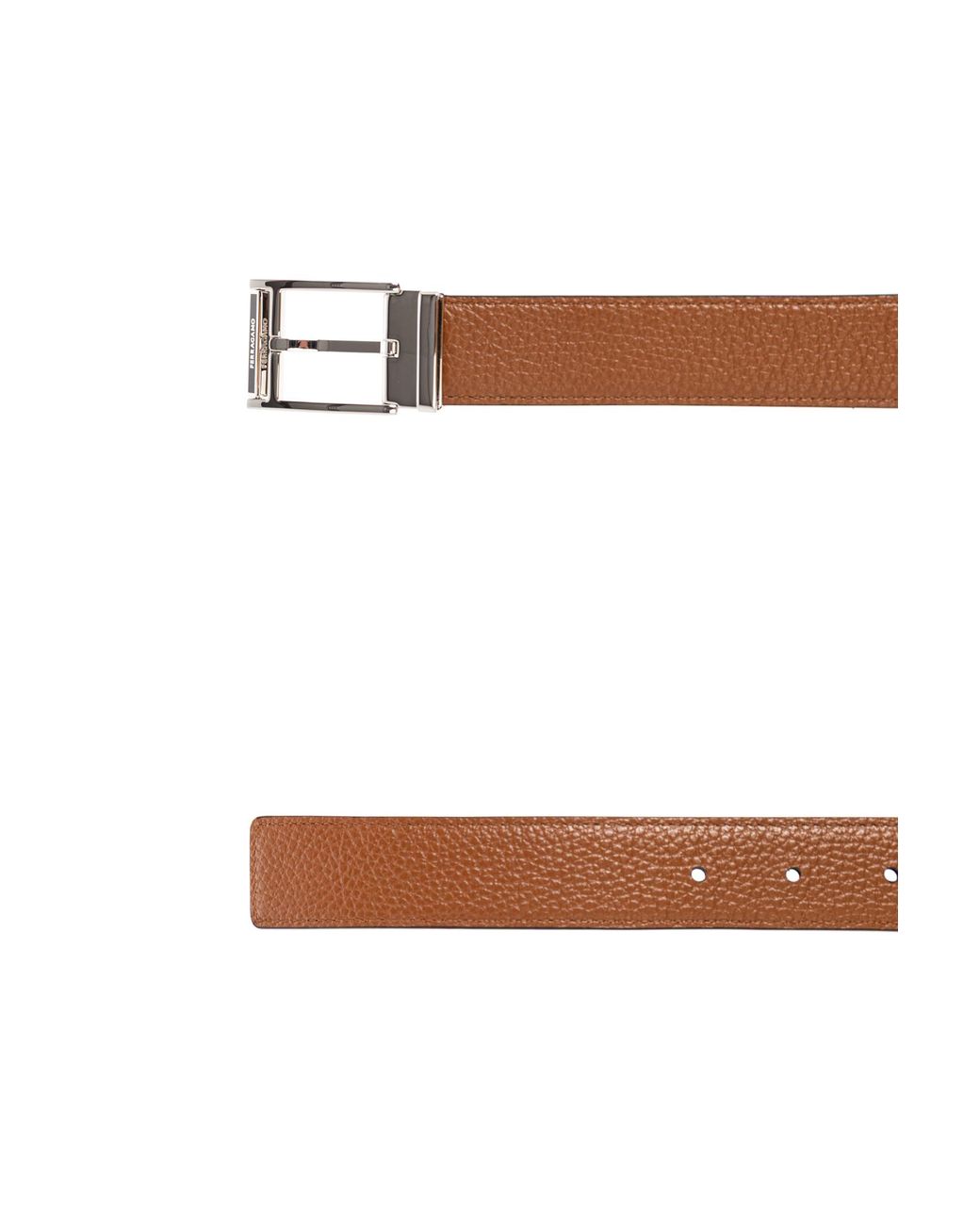 Ferragamo Brown Reversible Belt for men