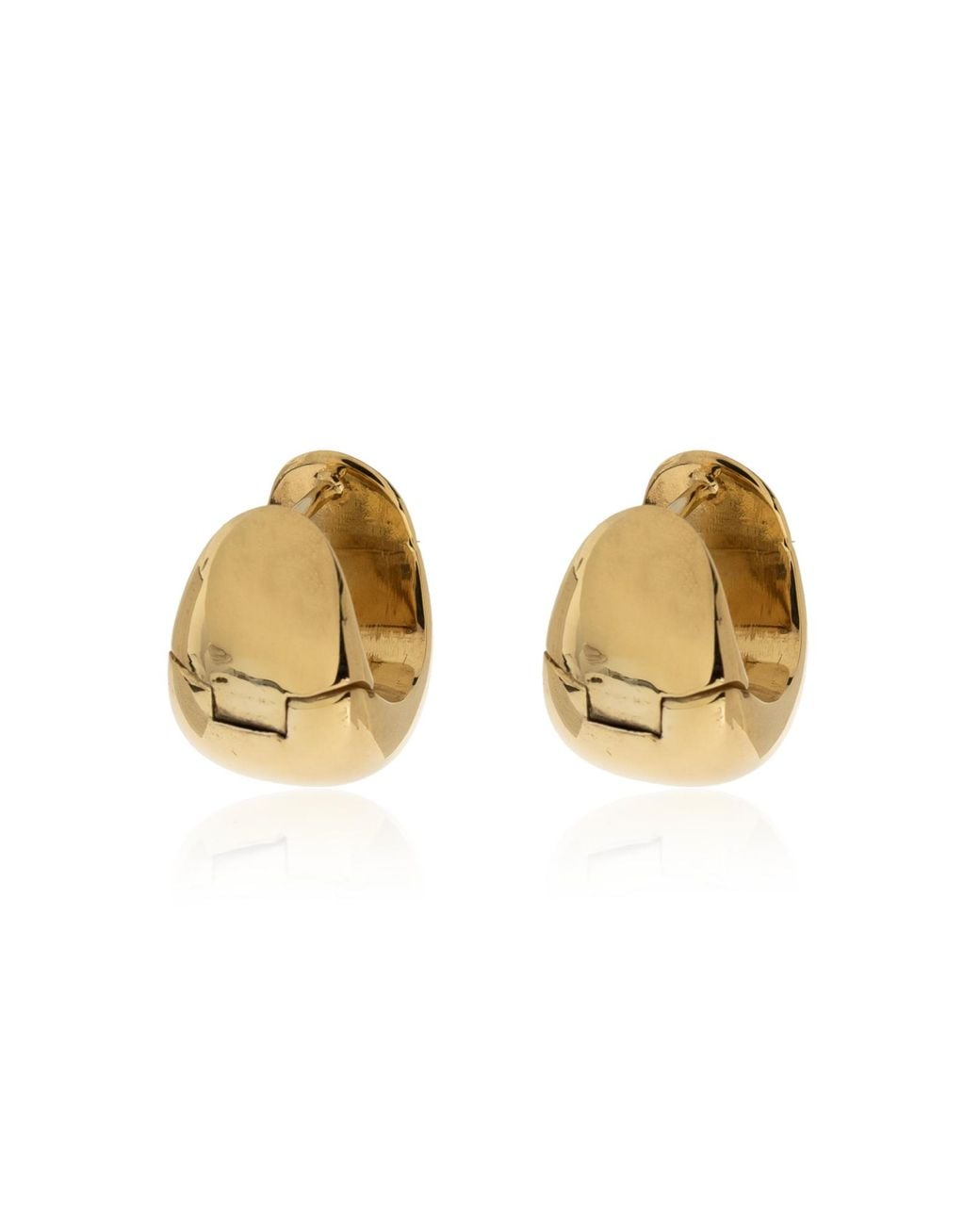 LIE STUDIO Brown Earrings