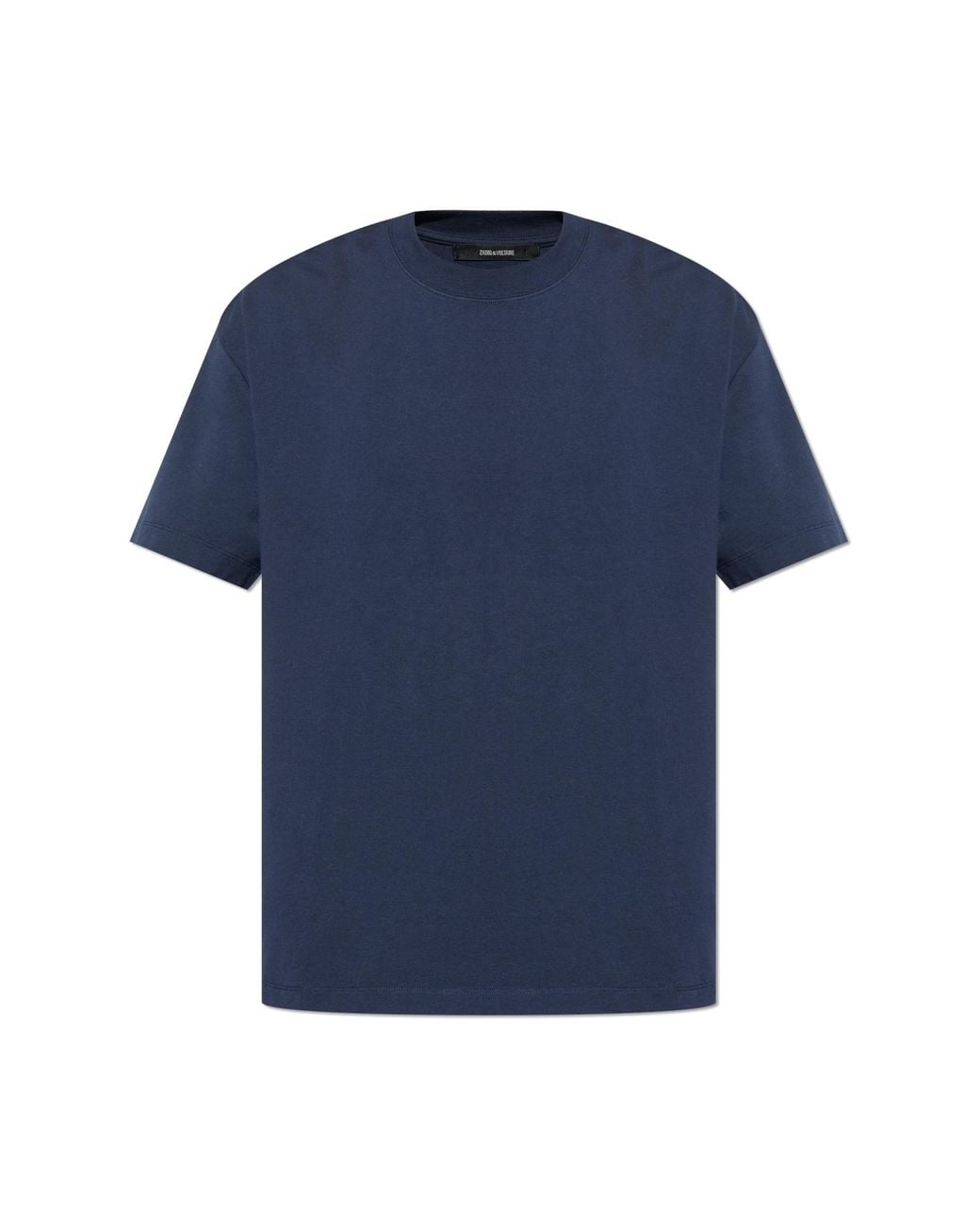 Zadig & Voltaire Blue T-Shirt "Teddy" for men