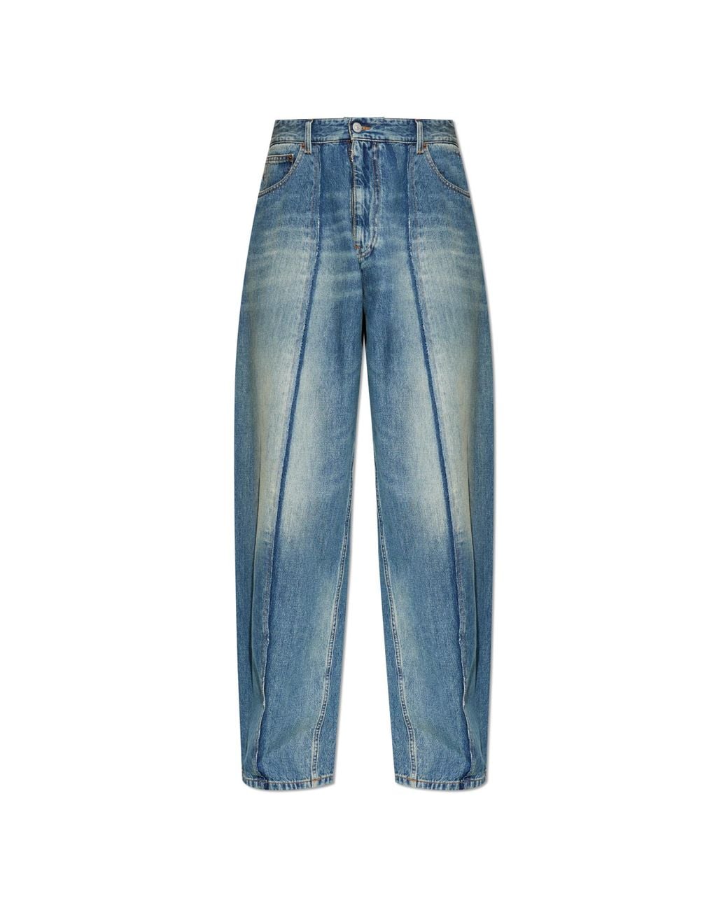 MM6 by Maison Margiela Blue Jeans With 'Vitage' Effect for men