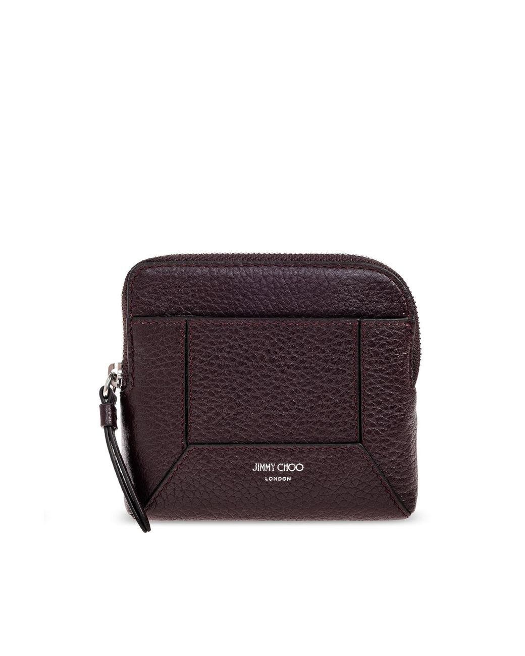 Jimmy Choo Purple Leather Pouch